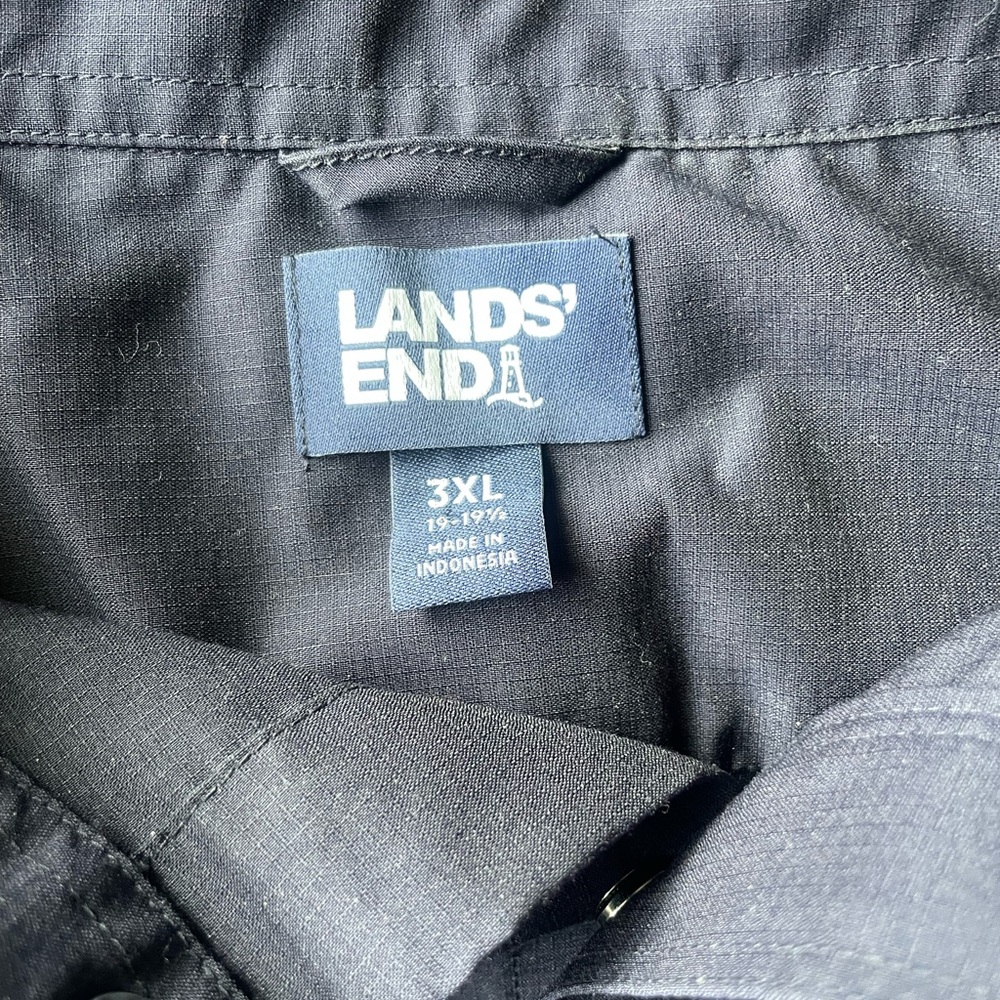 Lands’ End Ripstop Utility Shirt - Picture 3 of 5
